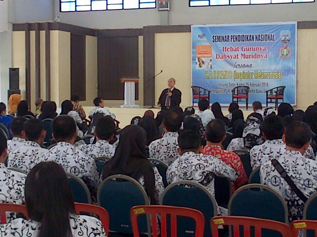 BICARALAH, MAKA ANDA MENJADI HEBAT