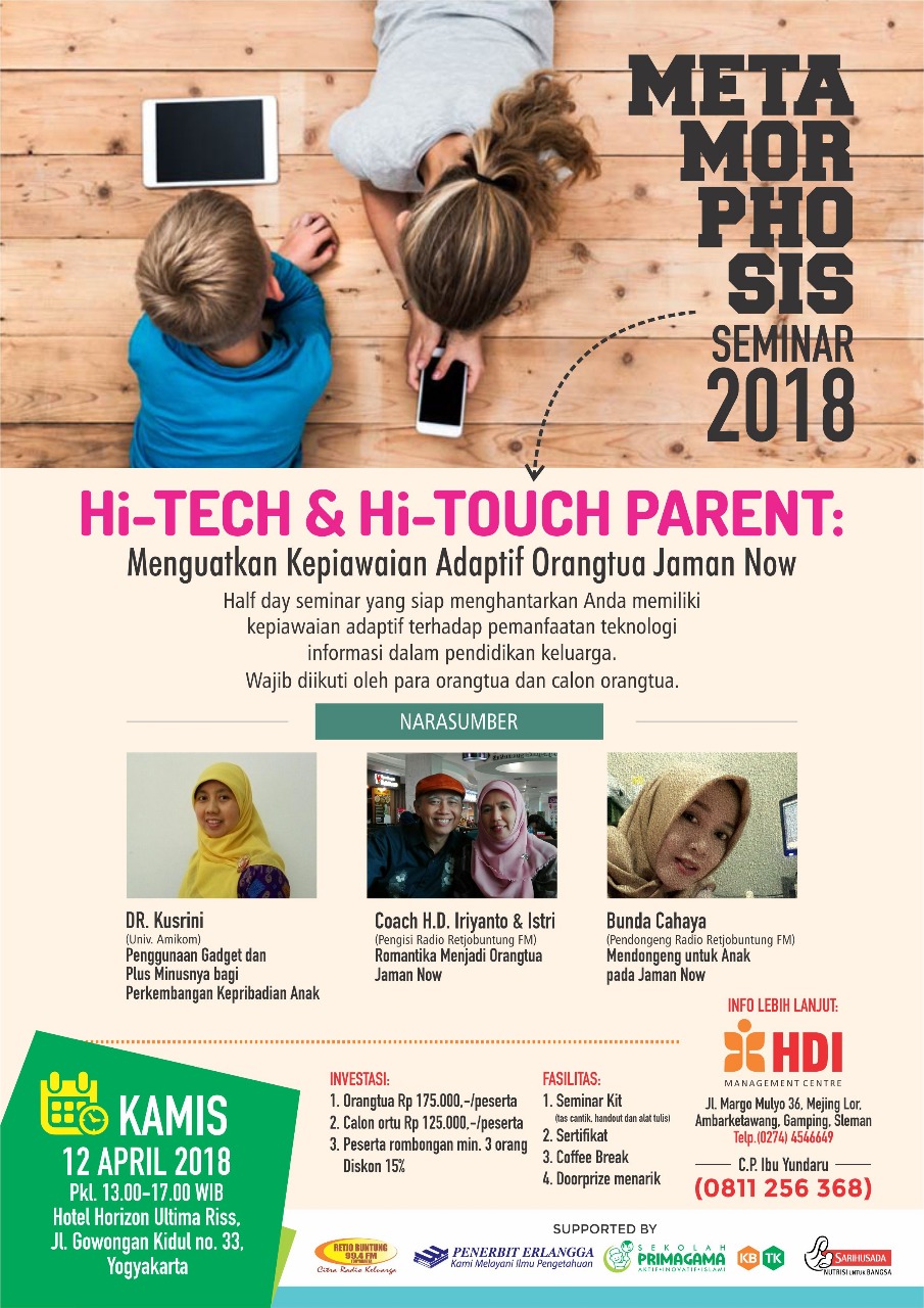 [NEW] PARENTING SEMINAR 2018